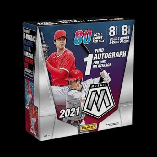 2021 Panini Mosaic Baseball Mega Box