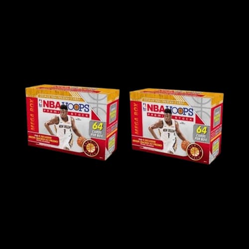 2019-20 Panini NBA Hoops Premium Stock Basketball Mega Box 2x Lot