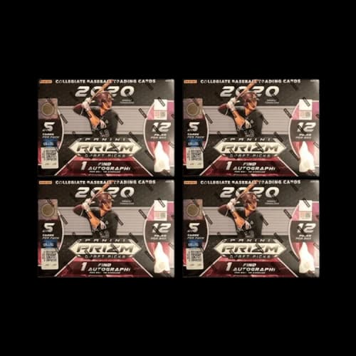 2020 Panini Prizm Draft Picks Baseball Mega Box 4x Lot