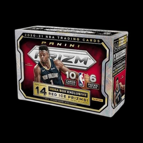 2020-21 Panini Prizm Basketball Mega Box (Red Ice Prizms)