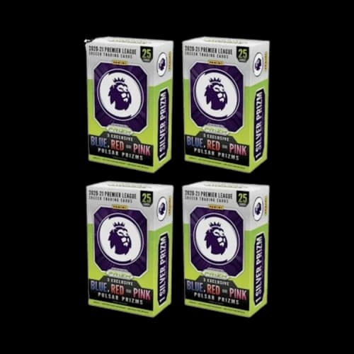 2020-21 Panini Prizm Premier League Soccer Cereal Box 4x Lot