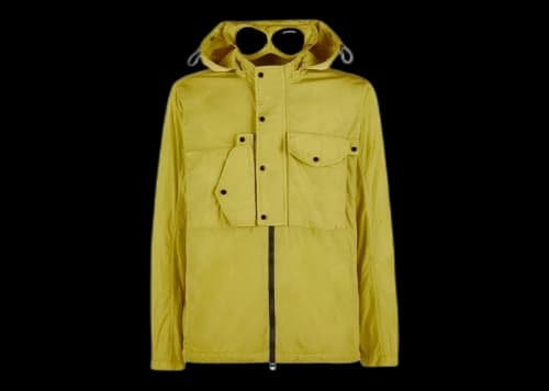 C.P. Company Chrome-R Goggle Overshirt Palm-Yellow
