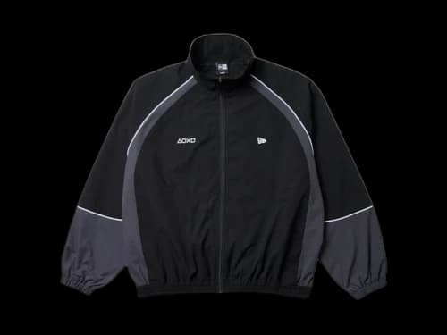 New Era x Playstation Oversized Track Jacket Black