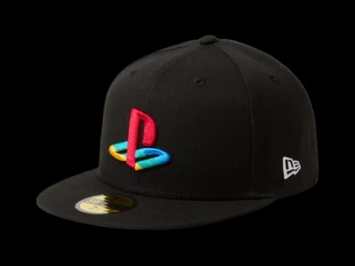 New Era x Playstation 59Fifty Multicolor Logo Cap Black
