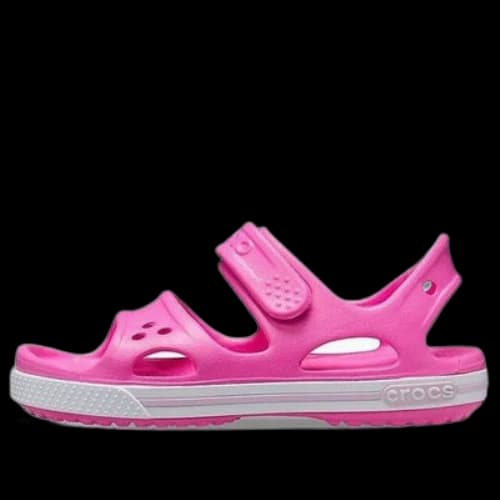 (GS) Crocs Crocband II Sandals 'Pink White'