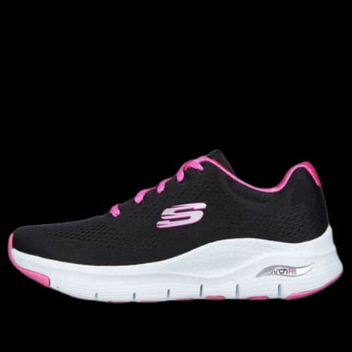 Skechers Arch Fit Shoes 'Black Pink' (Women's)