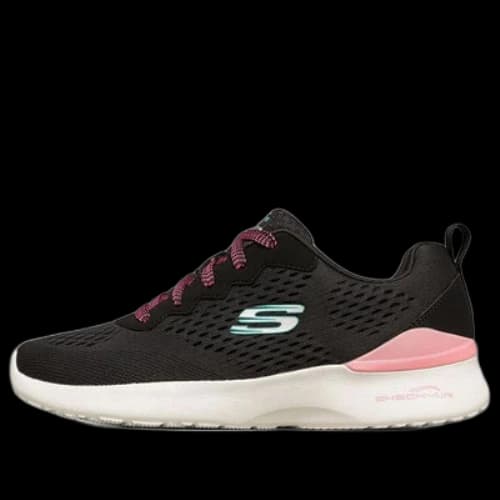 Skechers Skech-Air Dynamight Low Black/Pink (Women's)