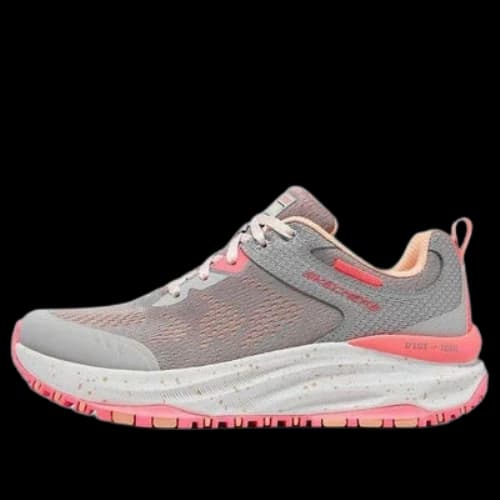Skechers DLux Trail 'Grey Pink Red' (Women's)