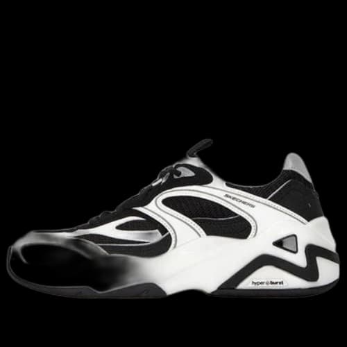 Skechers DLITES Hyper Burst 'White Black' (Women's)