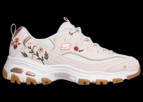 Skechers D'Lites Spring Bloom Pink (Women's)
