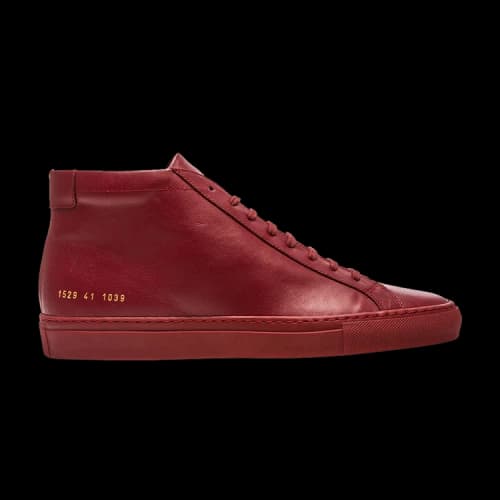 Common Projects Achilles Mid 'Red'