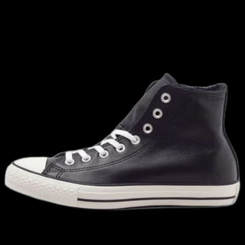 Converse Chuck Taylor All Star 'Black Leather Fur'