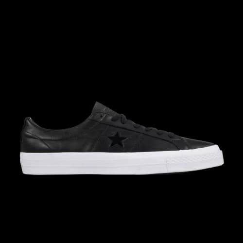 Converse One Star Low Leather 'Black'