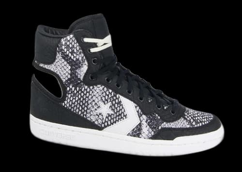 Converse Fastbreak Hi Black Snakeskin