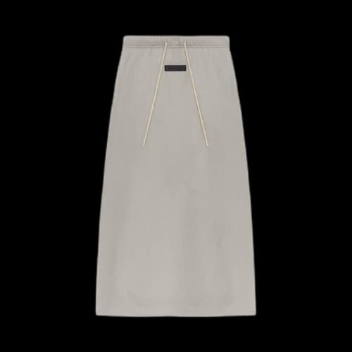 Fear of God Essentials Jersey Skirt 'Silver Cloud'