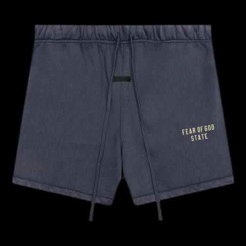 Fear of God Essentials Heavy Fleece Soccer Short 'Marine'