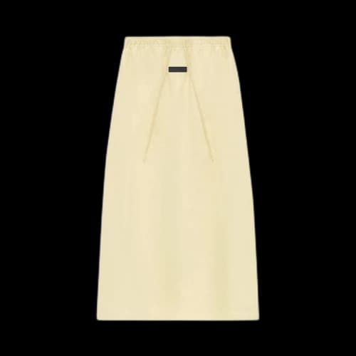 Fear of God Essentials Long Skirt 'Garden Yellow'