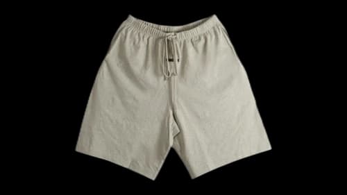 Fear of God Essentials Basketball Jersey Short Heather Stone