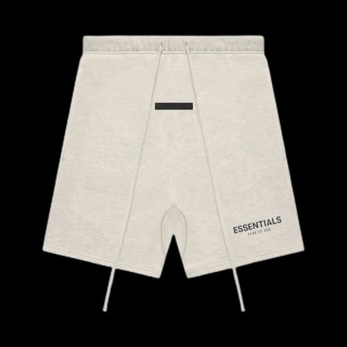 Fear of God Essentials Sweatshort 'Light Heather Oatmeal'