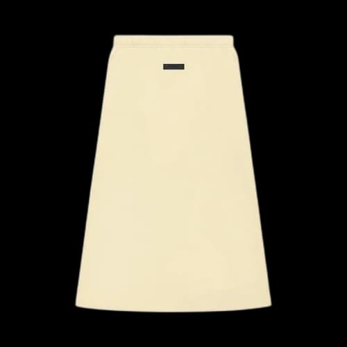Fear of God Essentials Jersey Long Skirt 'Canary'