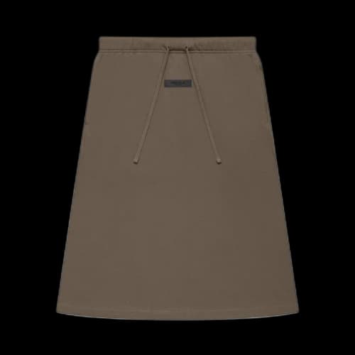 Fear of God Essentials French Terry Skirt 'Wood'