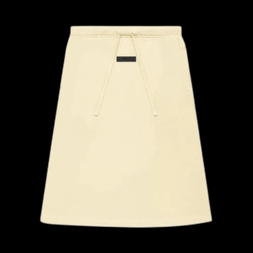 Fear of God Essentials French Terry Skirt 'Canary'