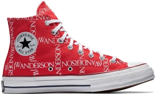 Converse Chuck Taylor All Star 70 Hi Grid JW Anderson Red
