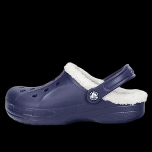 Crocs Classic Clog Crocs Stay Warm Wear-Resistant Navy Blue Unisex Slippers