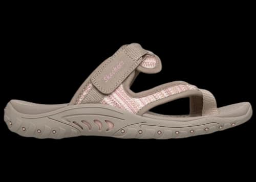 Skechers Reggae Sunset Comfort Taupe Multi (Women's)