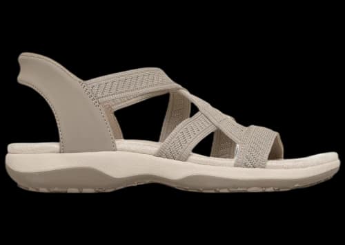 Skechers Slip-ins Reggae Slim Daily Vibe Taupe (Women's)