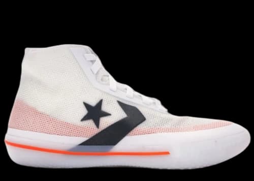 Converse All Star Pro BB White Black Orange