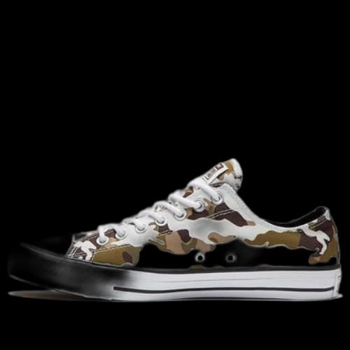 Converse Chuck Taylor All Star ALLOVER CAMO LOW Top 'White Grey'