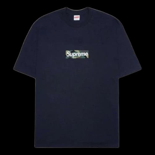 Supreme FW23 Box Logo T-Shirt 'Navy'