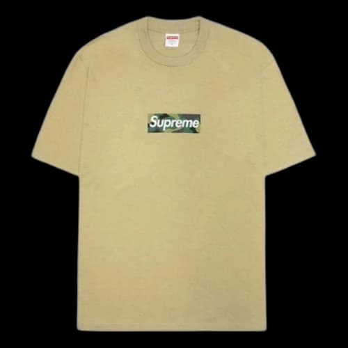 Supreme FW23 Box Logo T-Shirt 'Khaki'
