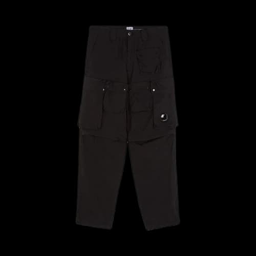 C.P. Company Ripstop Loose Cargo Pants 'Black'