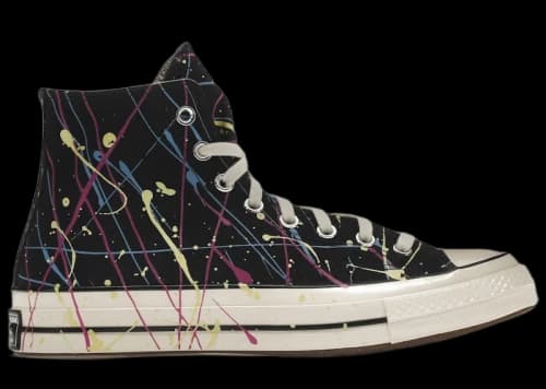 Converse Chuck Taylor All Star 70 Hi Archive Paint Splatter Black