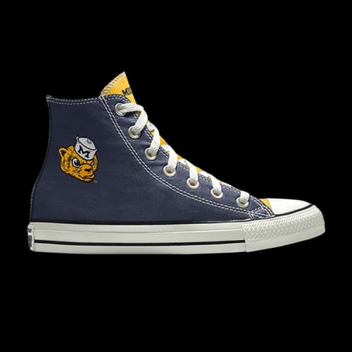 Converse Chuck Taylor All Star High 'University of Michigan Wolverines' By You