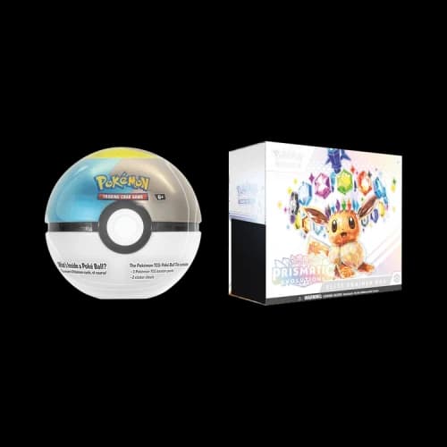 Pokémon Scarlet & Violet: Prismatic Evolutions Elite Trainer Box + Moon Ball Set (Sam's Club)