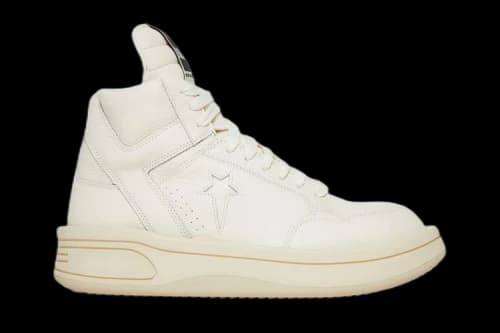 Converse Rick Owens x DRKSHDW TURBOWPN Mid 'Egret'