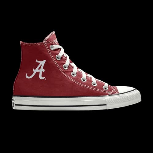 Converse Chuck Taylor All Star High 'University of Alabama Crimson Tide' By You