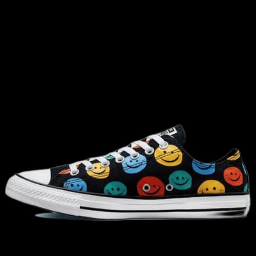 Converse Chuck Taylor All Star Canvas Shoes 'Black Blue Yellow'