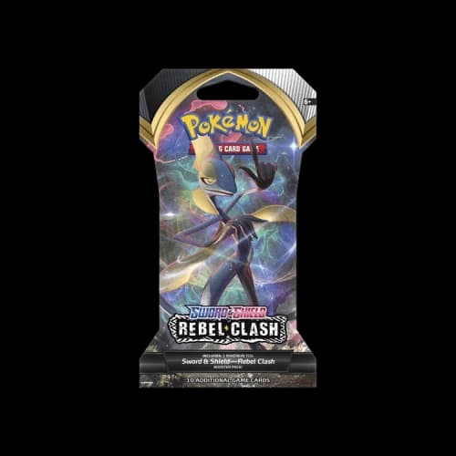 Pokémon Sword & Shield: Rebel Clash Sleeved Booster Pack (Inteleon Artwork)