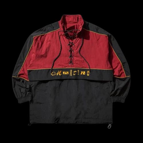 Martine Rose Lace Up Windbreaker 'Red'