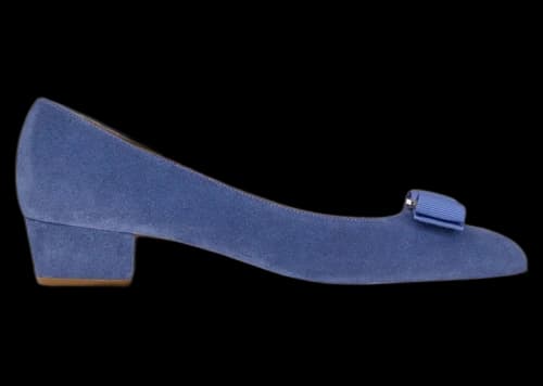 Ferragamo Vara Pumps Blue (Women's)