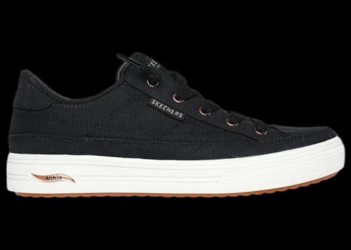 Skechers Arch Fit Arcade Meet Ya There Black White Gum (Women's)