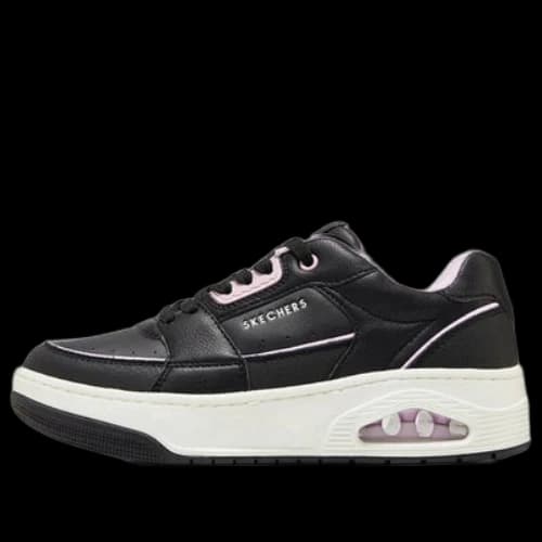 Skechers Uno Court - Courted Style Shoes 'Black Pink White' (Women's)