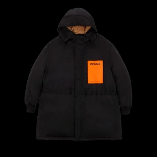 Raf Simons Reversible Drugs Parka 'Black'