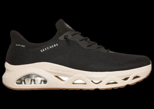 Skechers Slip-ins UNO Glide-Step Air Gliders Black Gum