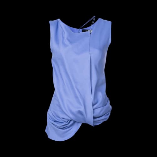 Jacquemus Dhubia Draped Top 'Purple'