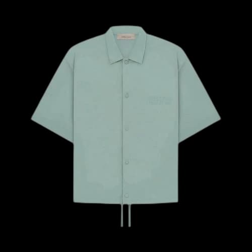 Fear of God Essentials Short-Sleeve Nylon Shirt 'Sycamore'